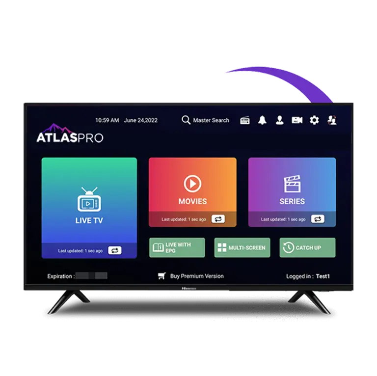 12 Mois d'abonnement | 3 Ecrans | IRON TV PRO FRANCE